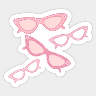 Retro sunglasses Sticker